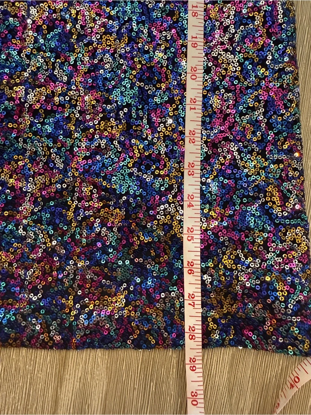 GAP Girls' Multicolor Sequin Short Sleeve Dress